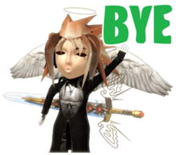 3D angel sticker sticker #2566344