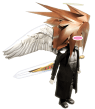 3D angel sticker sticker #2566347