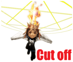 3D angel sticker sticker #2566349