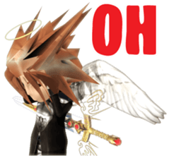 3D angel sticker sticker #2566363