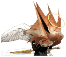 3D angel sticker sticker #2566365