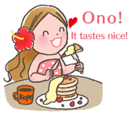 Hulagirl! in Hawaii English ed. sticker #2566400