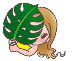 Hulagirl! in Hawaii English ed. sticker #2566401