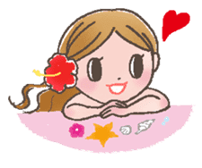 Hulagirl! in Hawaii English ed. sticker #2566403