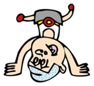 The boy who pretended ignorance sticker #2566604