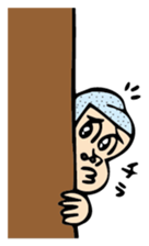 The boy who pretended ignorance sticker #2566609