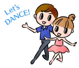Ballet boy and girl! Petit Ballerina2 sticker #2566733