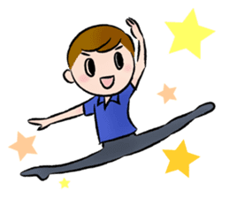 Ballet boy and girl! Petit Ballerina2 sticker #2566739