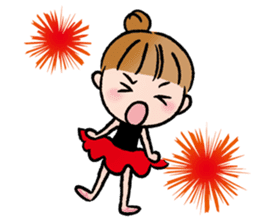 Ballet boy and girl! Petit Ballerina2 sticker #2566750