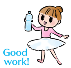 Ballet boy and girl! Petit Ballerina2 sticker #2566760