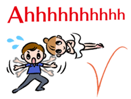 Ballet boy and girl! Petit Ballerina2 sticker #2566763