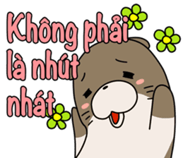 A liar Otter(Vietnamese) sticker #2567219