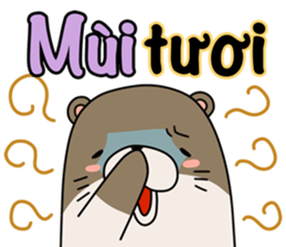 A liar Otter(Vietnamese) sticker #2567232
