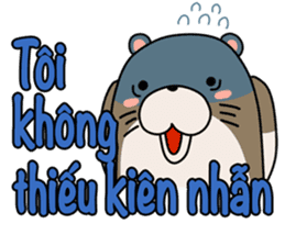A liar Otter(Vietnamese) sticker #2567238
