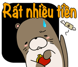A liar Otter(Vietnamese) sticker #2567247