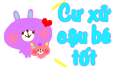 Baby and Mother (Vietnamese) sticker #2567460