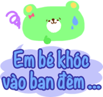 Baby and Mother (Vietnamese) sticker #2567465