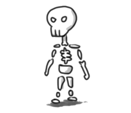 Ghosts town sticker #2567824