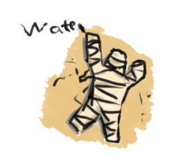 Ghosts town sticker #2567828