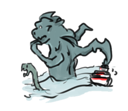 Ghosts town sticker #2567846