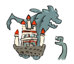 Ghosts town sticker #2567847