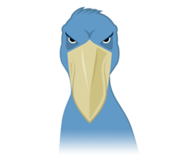 The suspicious bird:Mr.Shoebill(Chn ver) sticker #2567933