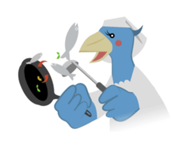 The suspicious bird:Mr.Shoebill(Chn ver) sticker #2567938