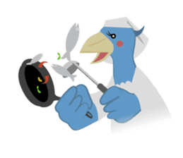 The suspicious bird:Mr.Shoebill(Chn ver) sticker #2567938