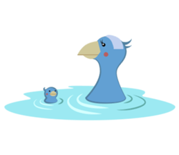 The suspicious bird:Mr.Shoebill(Chn ver) sticker #2567940