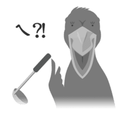 The suspicious bird:Mr.Shoebill(Chn ver) sticker #2567942