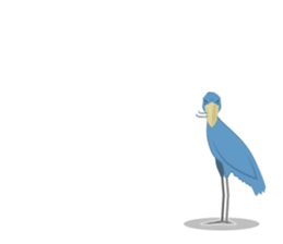 The suspicious bird:Mr.Shoebill(Chn ver) sticker #2567948