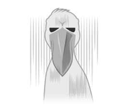 The suspicious bird:Mr.Shoebill(Chn ver) sticker #2567949