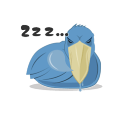 The suspicious bird:Mr.Shoebill(Chn ver) sticker #2567952