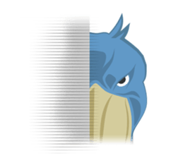 The suspicious bird:Mr.Shoebill(Chn ver) sticker #2567956
