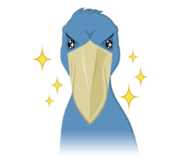 The suspicious bird:Mr.Shoebill(Chn ver) sticker #2567958