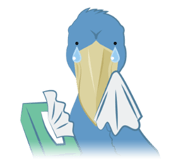 The suspicious bird:Mr.Shoebill(Chn ver) sticker #2567959
