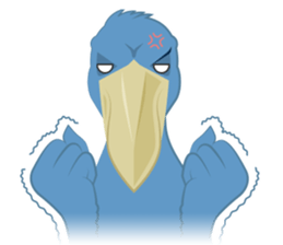 The suspicious bird:Mr.Shoebill(Chn ver) sticker #2567960