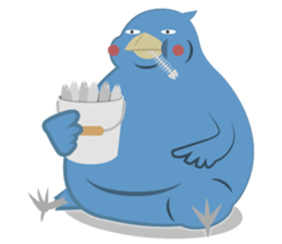 The suspicious bird:Mr.Shoebill(Chn ver) sticker #2567964