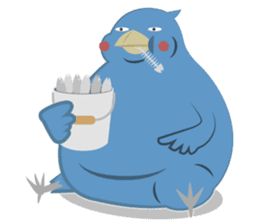 The suspicious bird:Mr.Shoebill(Chn ver) sticker #2567964