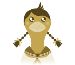 The suspicious bird:Mr.Shoebill(Chn ver) sticker #2567971