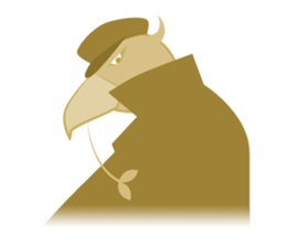 The suspicious bird:Mr.Shoebill(Chn ver) sticker #2567972