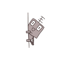 A robot's every day sticker #2568824