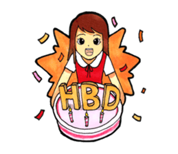 Simple life ; Bell's Diary sticker #2569506