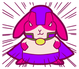 villain of rabbit sticker #2569873