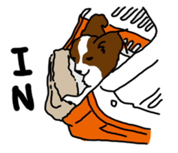 WE LOVE Papillon sticker #2570027