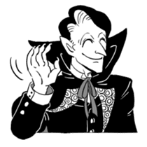 Dracula the celebrity life sticker #2570161