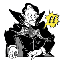 Dracula the celebrity life sticker #2570175
