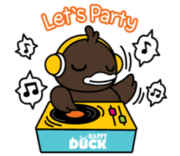 Happy Duck sticker #2570294
