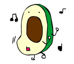 Mr. Avo sticker #2570526