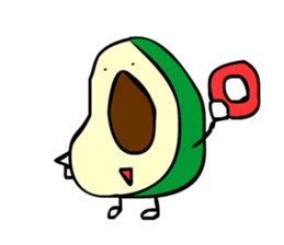 Mr. Avo sticker #2570542